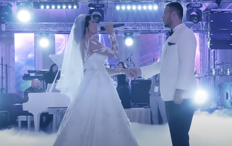 Nunta Claudiei Pătrășcanu cu Gabi Bădălău