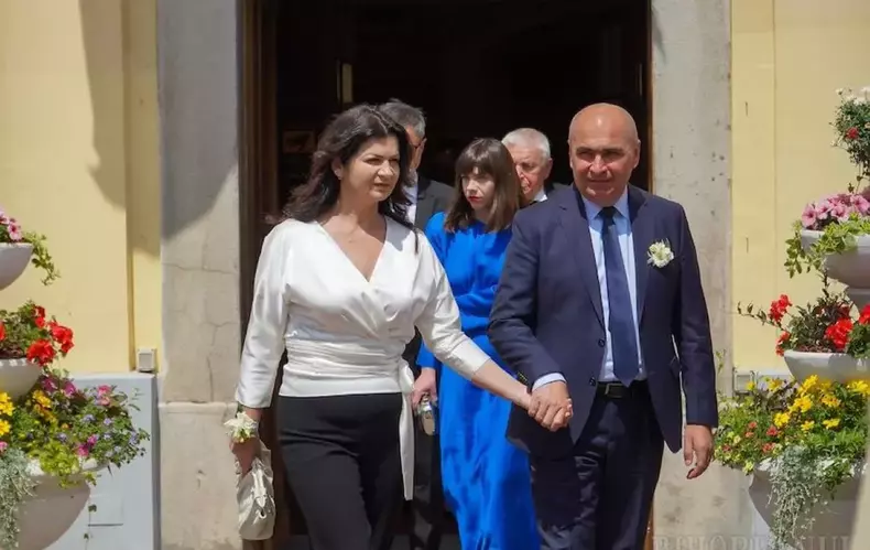 Ilie Bolojan și soția lui, Ioana