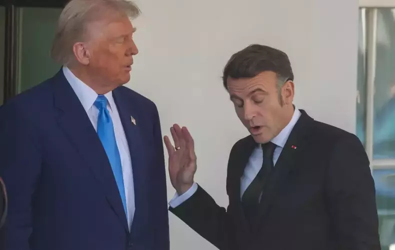 donald-trump-emmanuel-macron