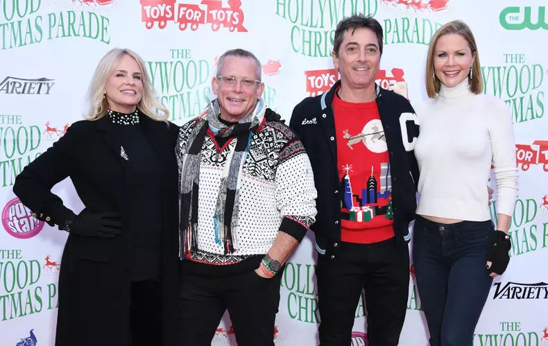 01 December 2019 - Hollywood, California - Jennifer Runyon, Willie Aames, Scott Baio, Josie Davis. The 88th Annual Hollywood Christmas Parade  held at Hollywood Blvd.. Photo Credit: Birdie Thompson/AdMedia /MediaPunch