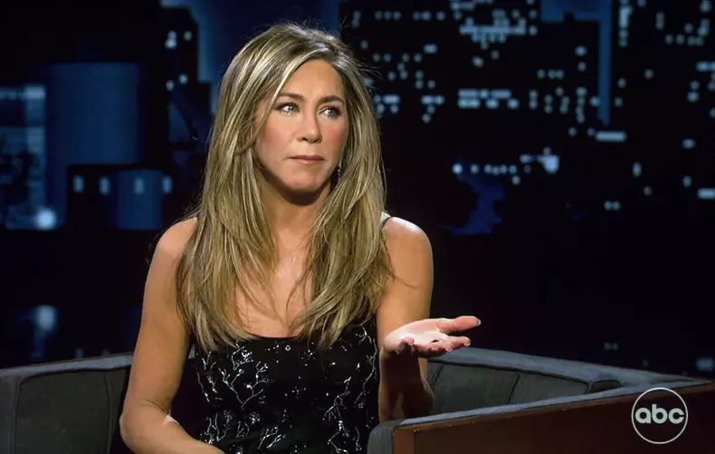 Jennifer Aniston on Jimmy Kimmel Live!