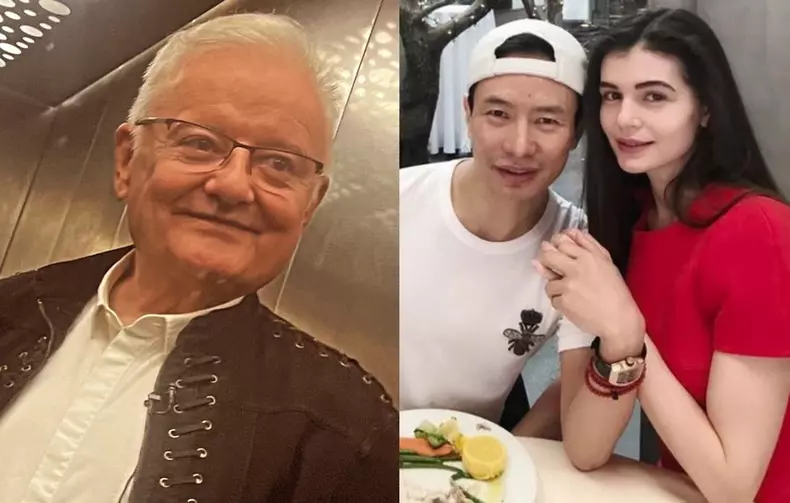 Irinel Columbeanu, Mr Pink și Monica Gabor