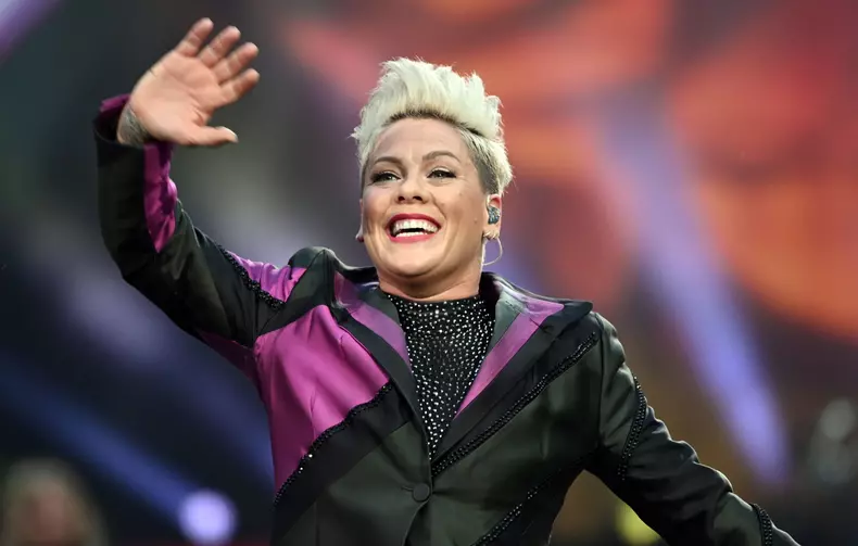 US singer Pink
