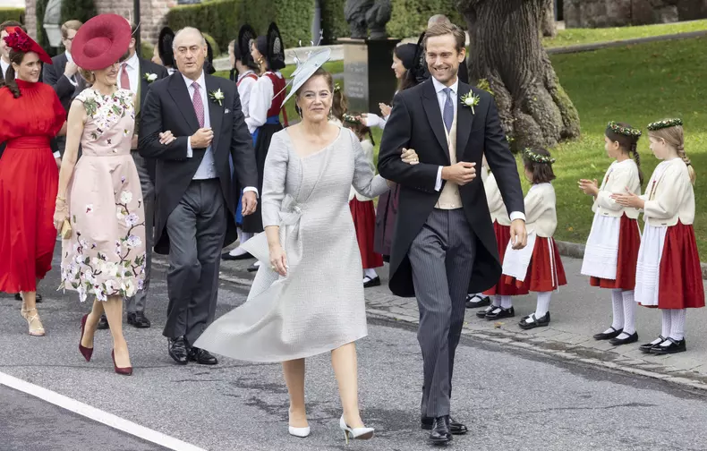 Wedding of Sophie, Hereditary Princess of Liechtenstein, St. Florin Cathedral, Vaduz, Liechtenstein - 30 Aug 2025