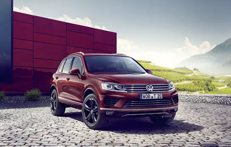 volkswagn touareg exclusive edition