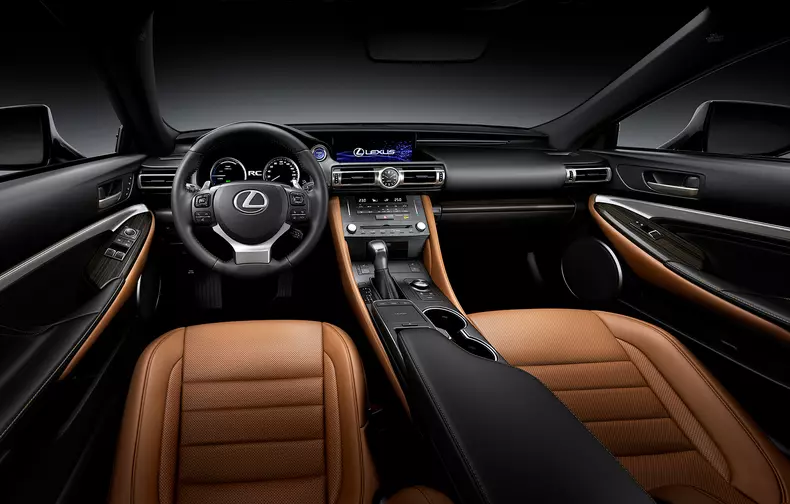 Lexus RC facelift interior