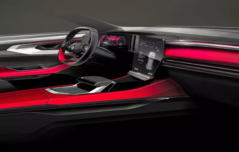 Teaser interior Renault Austral