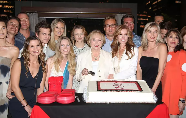 42ème anniversaire de la série Américaine "Les Feux de l'Amour" (The young and the restless) à Los Angeles