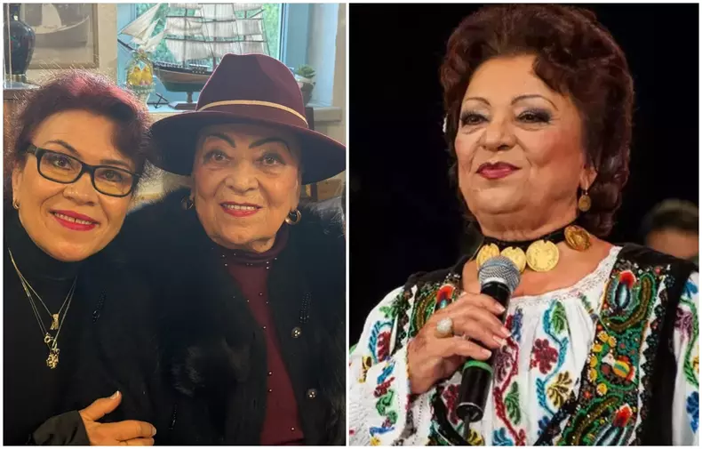 Maria Ciobanu si fiica ei, Camelia