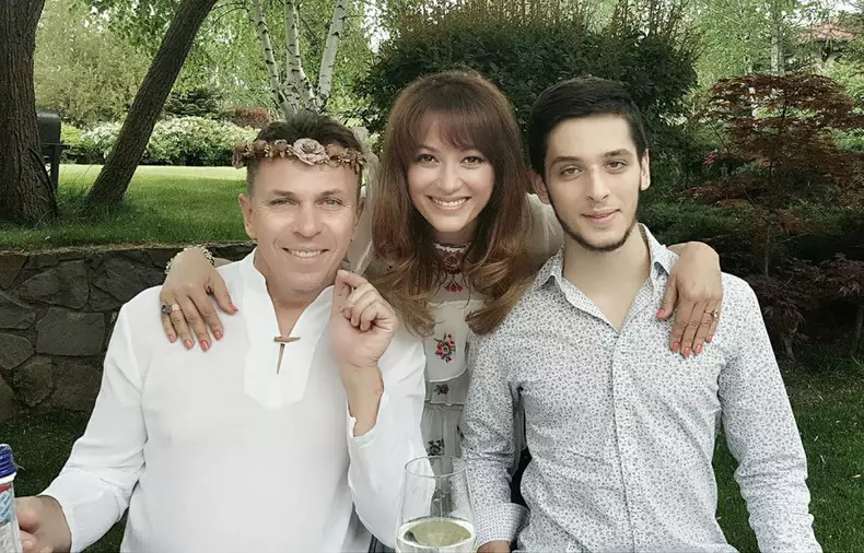 Anca Țurcașiu, Cristian Georgescu și fiul lor Radu Alexandru
