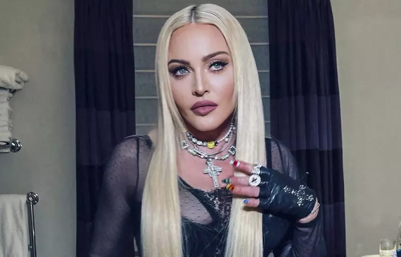 Madonna on social media