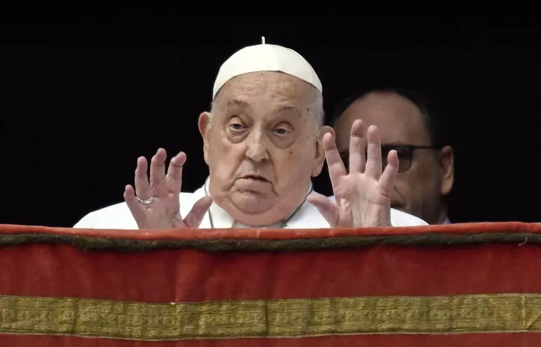 Pope Francis Delivers His Easter Message Urbi et Orbi - Vatican