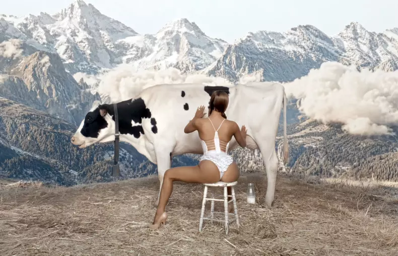 Kanye West and wife Bianca Censori new music video