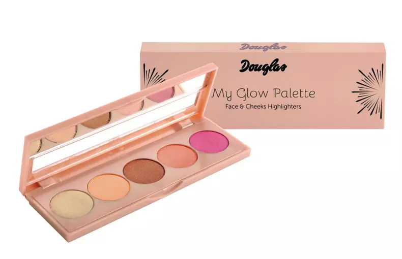 Paletă iluminatoare, Douglas, My Glow Palette, 89 lei