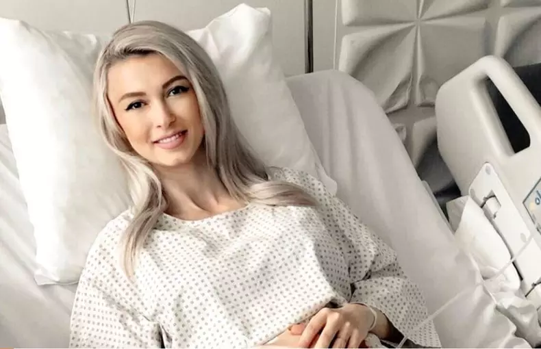 Andreea balan la spital