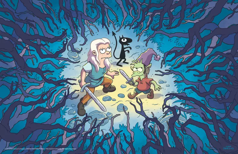 Forest Trio_Disenchantment_Netflix