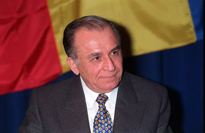 ION ILIESCUPresident of Romania.COMPULSORY CREDIT: UPPA/PhotoshotPhoto URK 008584/A-08  02.11.1994