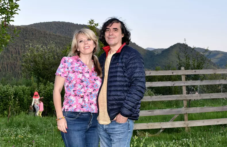Ioana Nicolaie si Mircea Cartarescu