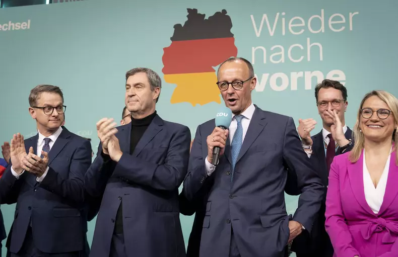 Konrad-Adenauer-Haus, Wahlabend, CDU