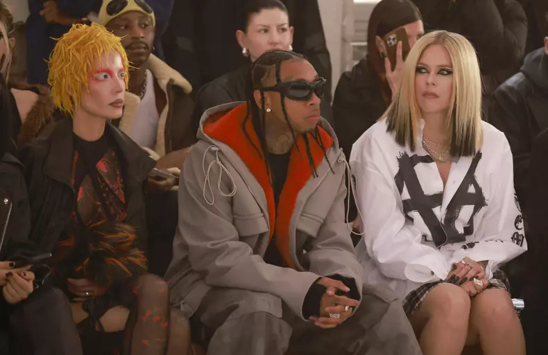 People au défilé Ottolinger prêt-à-porter automne-hiver 2023/2024 lors de la fashion week à Paris