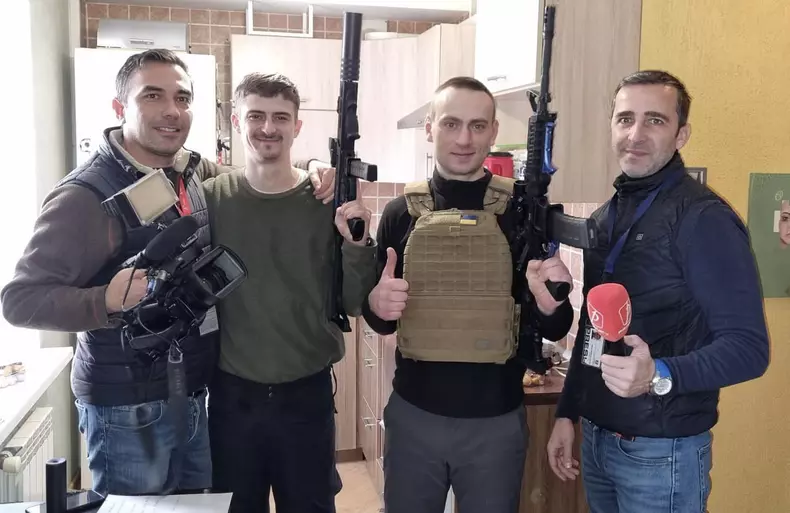 Marius Saizu (Prima TV), corespondență din Ucraina