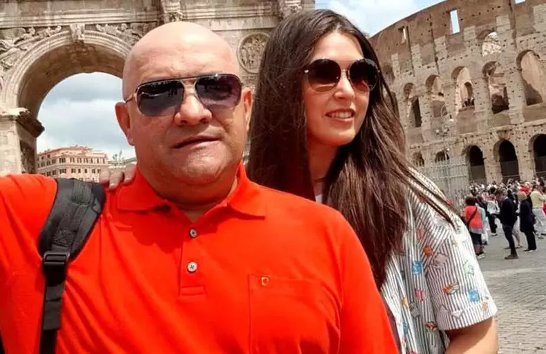 Gabi Balint și iubita sa, Luciana