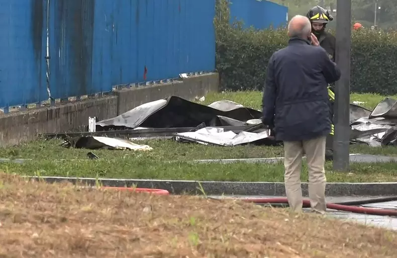 Small Plane Crashed In Milan: at the helm of the aircraft a wealthy Romanian businessman