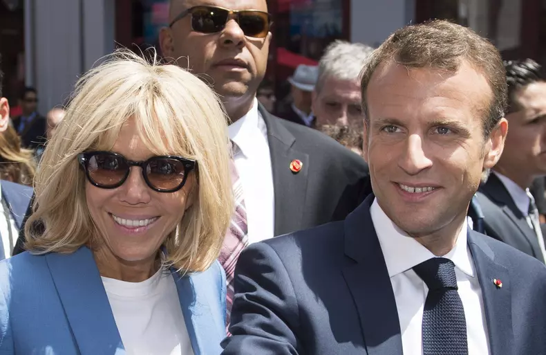 President Macron And Wife Tour Montreal - Quebec