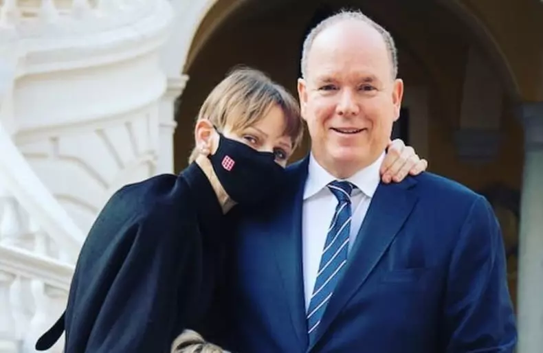 charlene de monaco printul albert