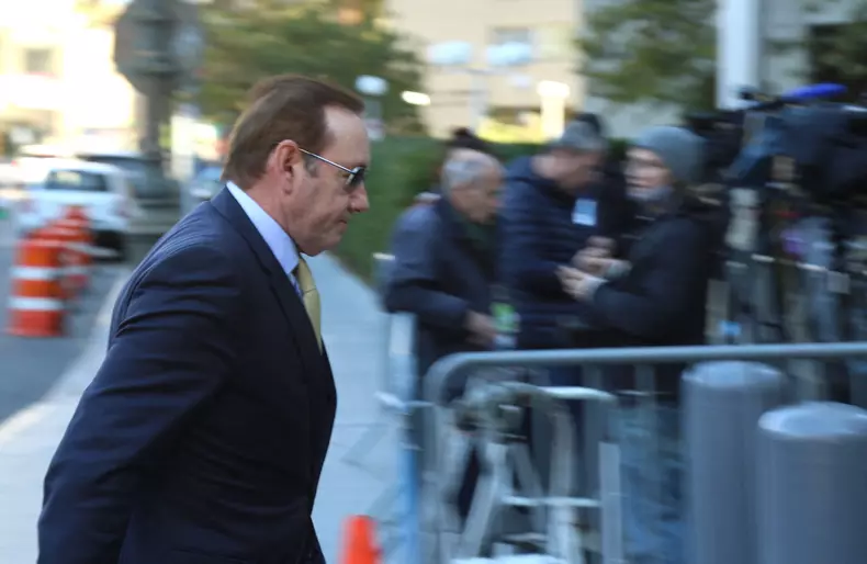 Actor Kevin Spacey comes back to Federal Court in New York