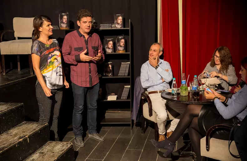 Foto lansare roman Secretul Fericirii Credit foto Corneliu Reu