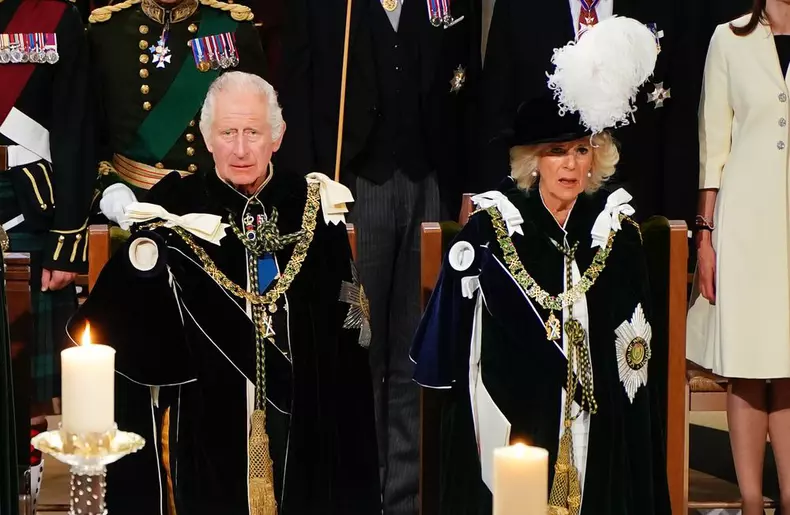 King Charles III Service of Thanksgiving in Edinburgh