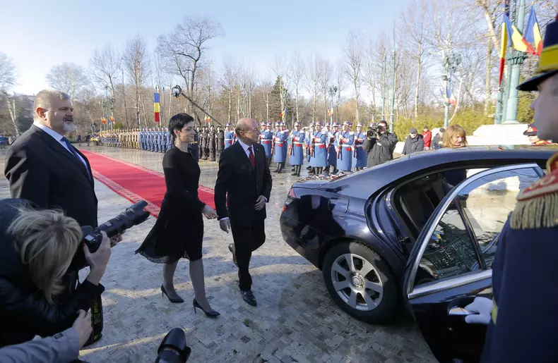 Delia Dinu si Traian Băsescu (2)