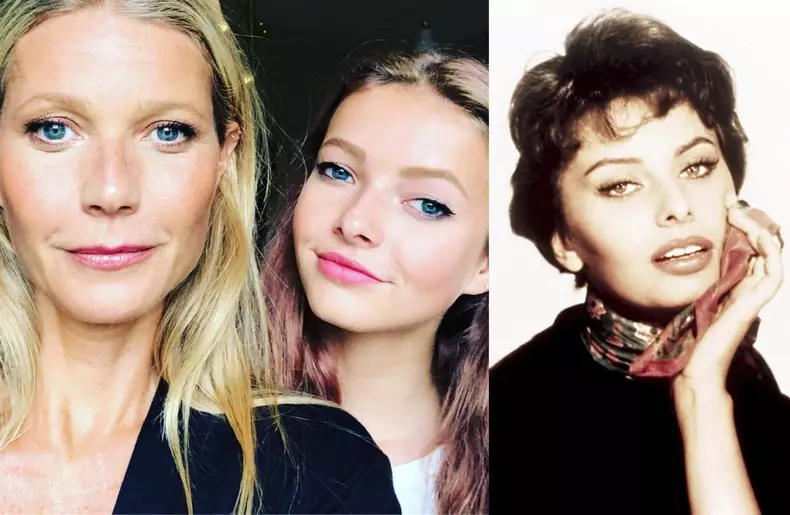 Fiica lui Gwyneth Paltrow și nepoata Sophiei Loren