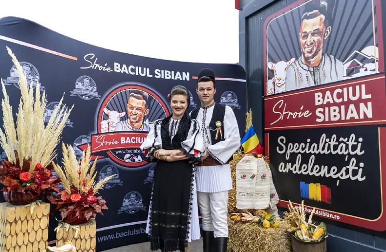 Dumitru Stroie și soția lui Claudia