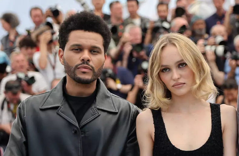 Photocall de "The Idol" lors du 76ème Festival International du Film de Cannes