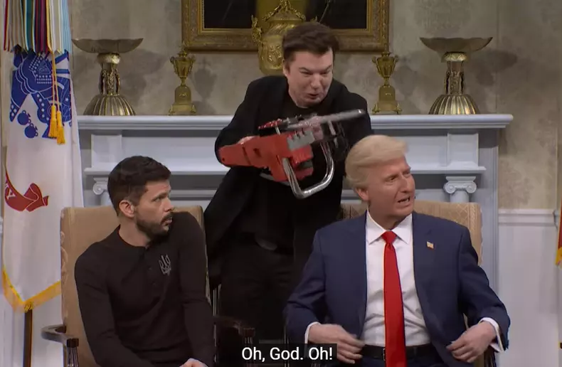 Saturday Night Live stârnește controverse cu parodia întâlnirii Trump-Zelenski (3)
