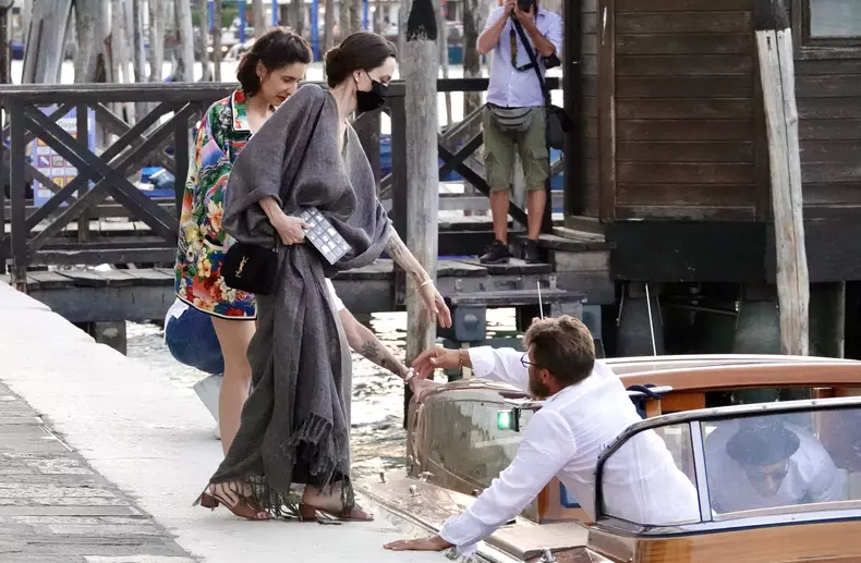 Angelina Jolie, Venise, Italy