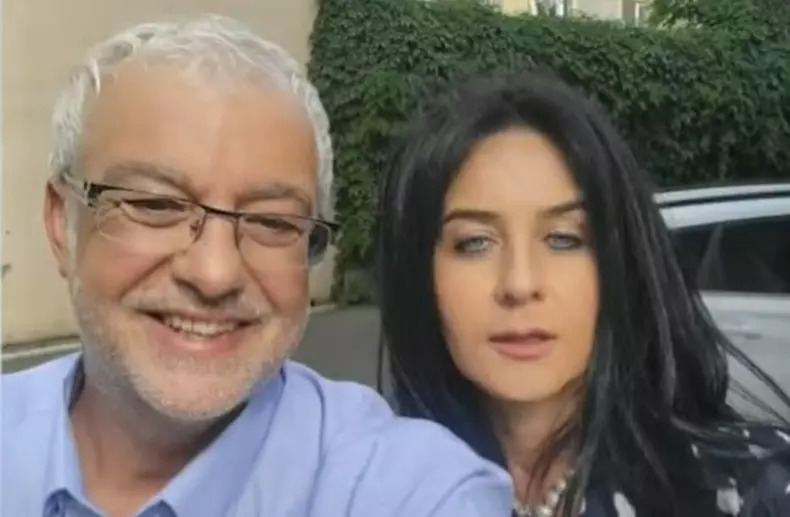 Catalin Crisan si iubita