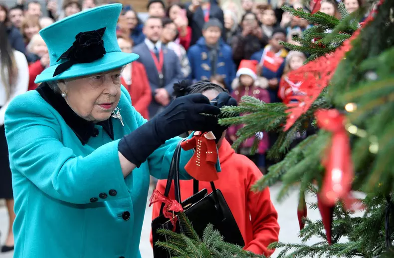 Queen Elizabeth II visit to Coram’s London campus, UK - 05 Dec 2018