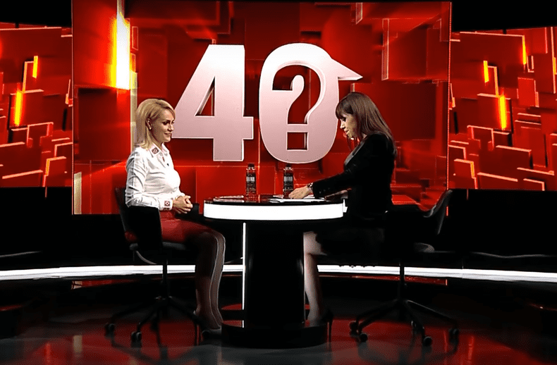 Gabriela Firea 40 de întrebări cu Denise Rifai
