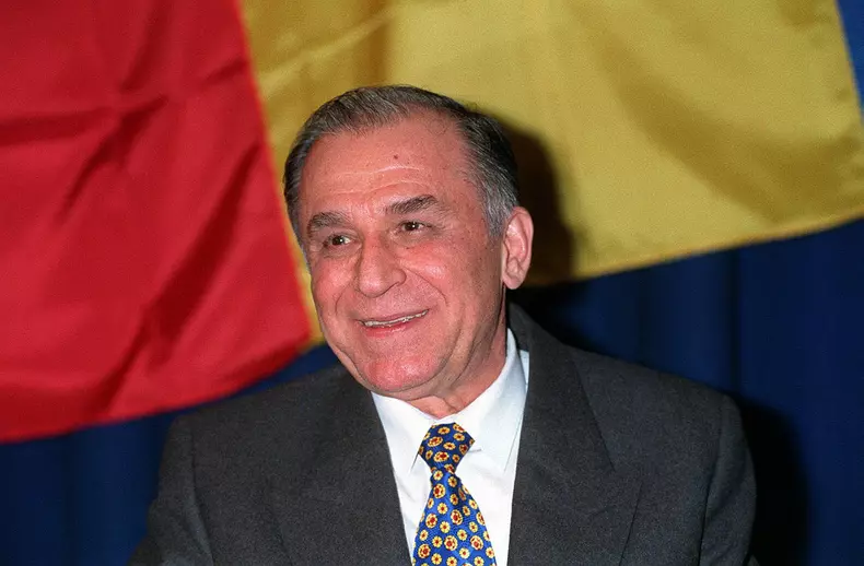ION ILIESCUPresident of Romania.COMPULSORY CREDIT: UPPA/PhotoshotPhoto URK 008584/A-14  02.11.1994