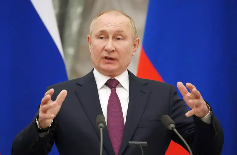 Russian President Vladimir Putin