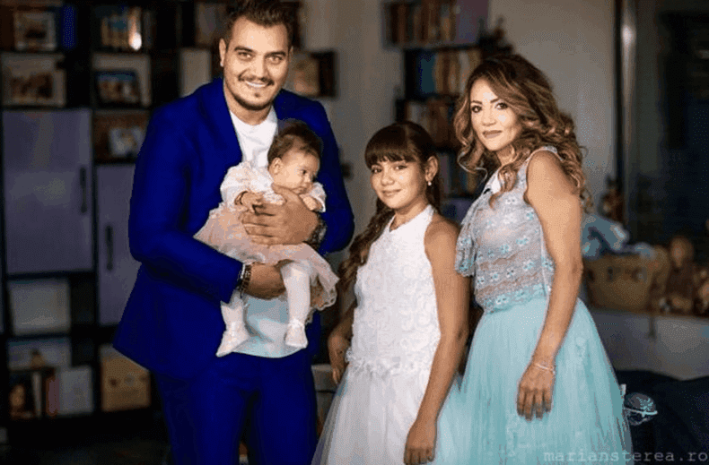 Andreea si prezentatorul tv