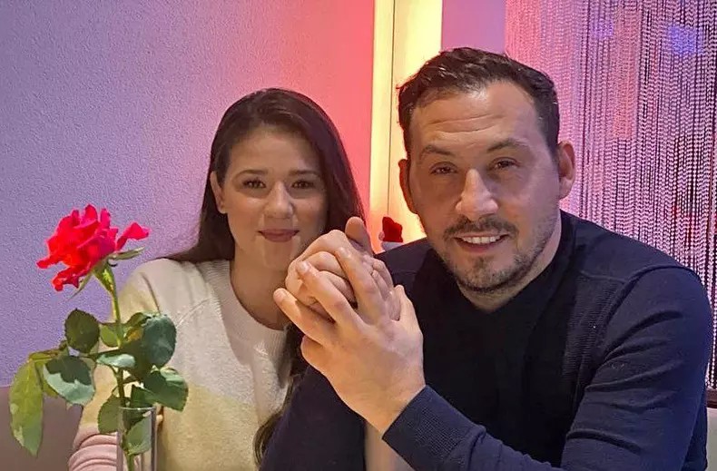 Stefan Stan și soția