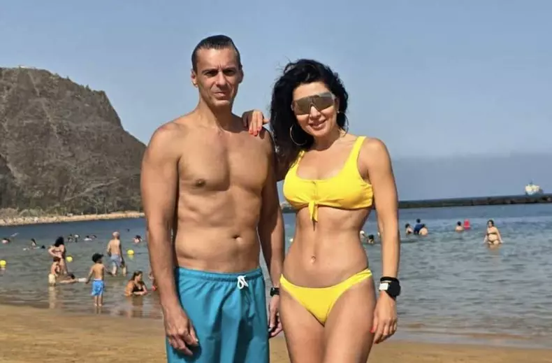 Mircea Badea și Carmen Brumă