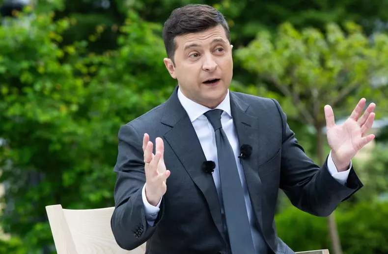 Ukraine Zelenskiy Anniversary