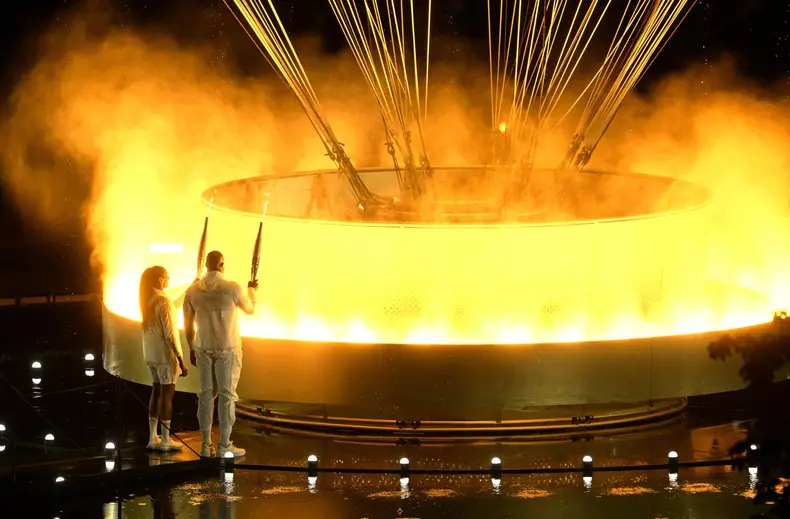 (PARIS2024) FRANCE-PARIS-OLY-OPENING CEREMONY