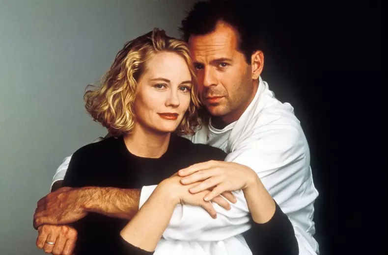 Cybill Shepherd and Bruce Willis