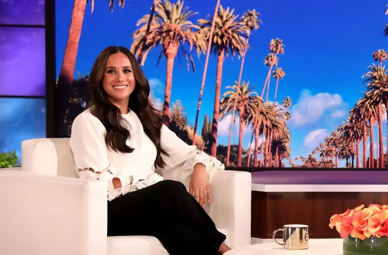 Duchess of Sussex on The Ellen DeGeneres Show in California